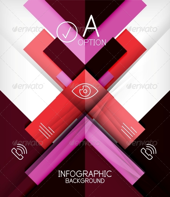 Infographic Abstract Background - Abstract Conceptual
