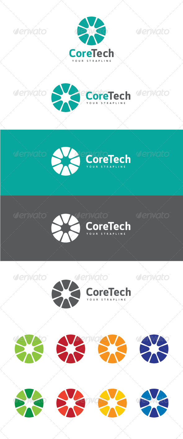 Core Tech Logo - Symbols Logo Templates