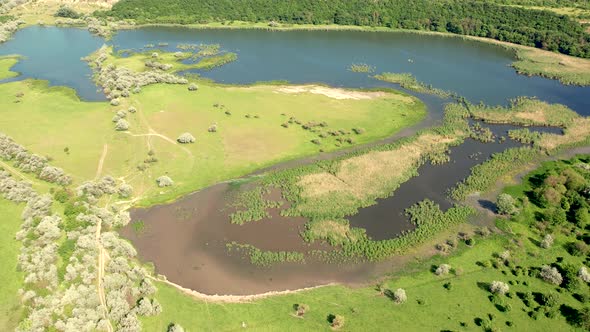 The Unknown Bulgaria. The Strashimirov marsh (Yatata, Aladansko marsh) is a protected area alt
