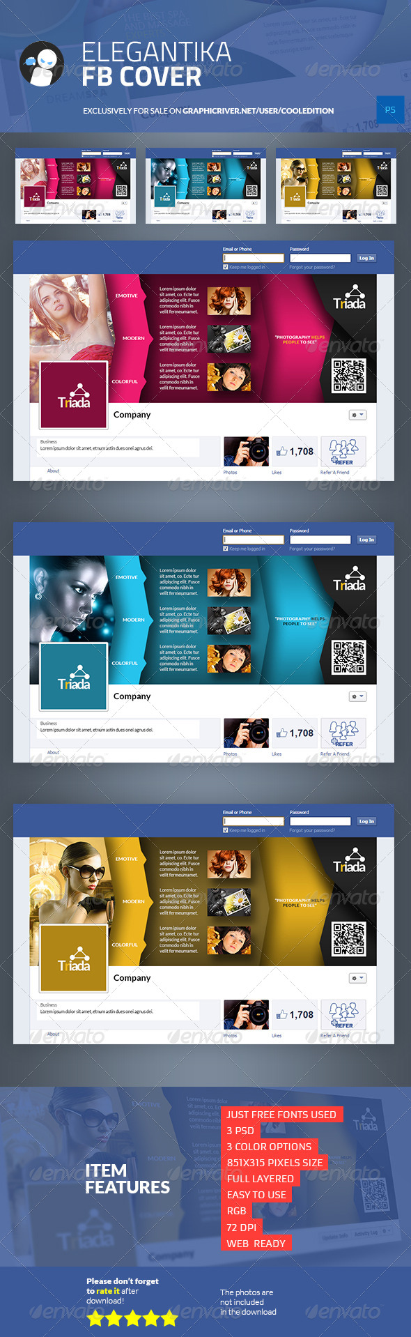 Elegantika Facebook Cover - Facebook Timeline Covers Social Media