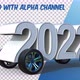 Number 2022 With Car Wheels - VideoHive Item for Sale