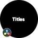 Social Media Titles - VideoHive Item for Sale