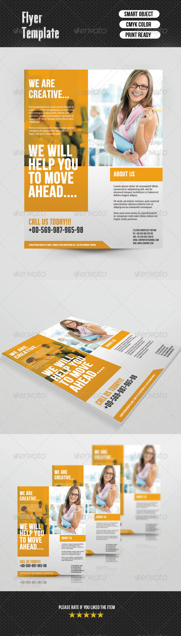 Corporate Flyer Template - Corporate Flyers