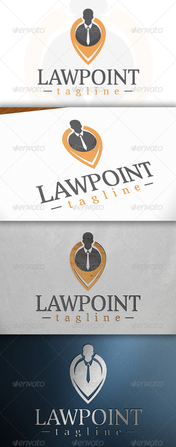 Law Locator Logo - Humans Logo Templates