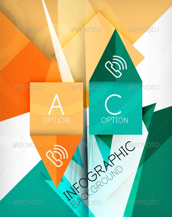 Infographic Abstract Background - Abstract Conceptual