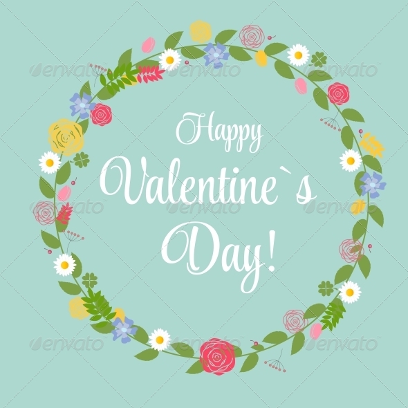 Retro Valentine Day's Greeting Card - Valentines Seasons/Holidays