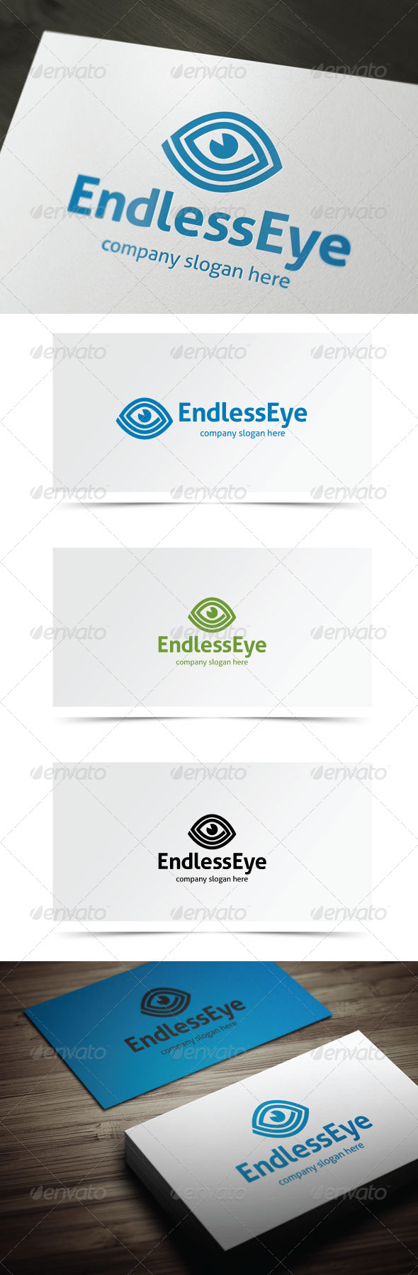 Endless Eye - Objects Logo Templates