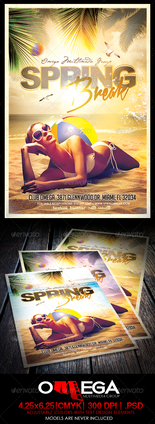 Spring Break - Events Flyers