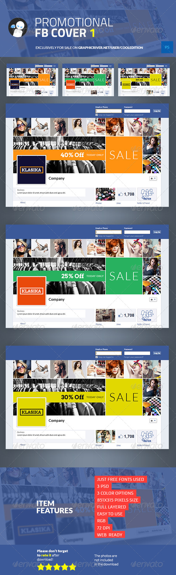 Promotional Facebook Cover 1 - Facebook Timeline Covers Social Media