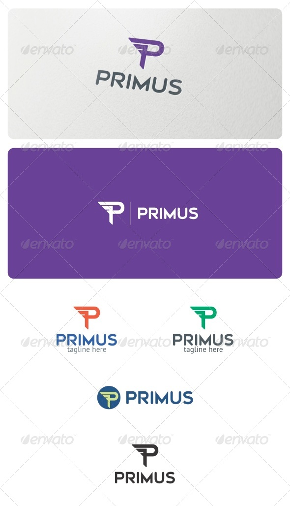 Primus Logo Template - Letters Logo Templates