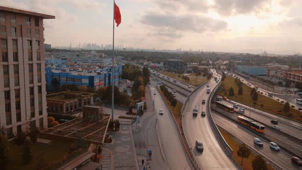 Istanbul Aeriall Traffic