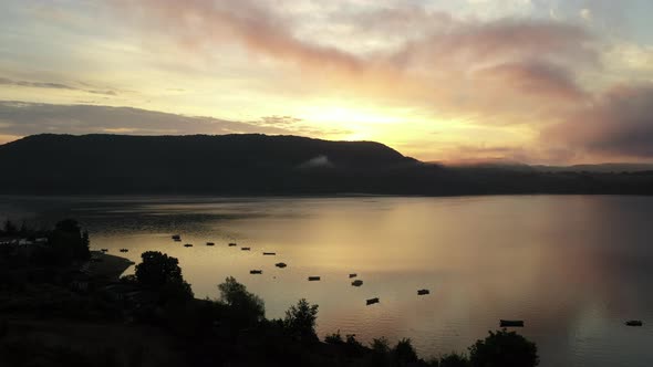 Sunrise Over Big Lake