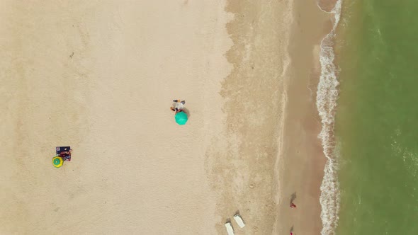 Man Drone Pilot Catching Drone alt