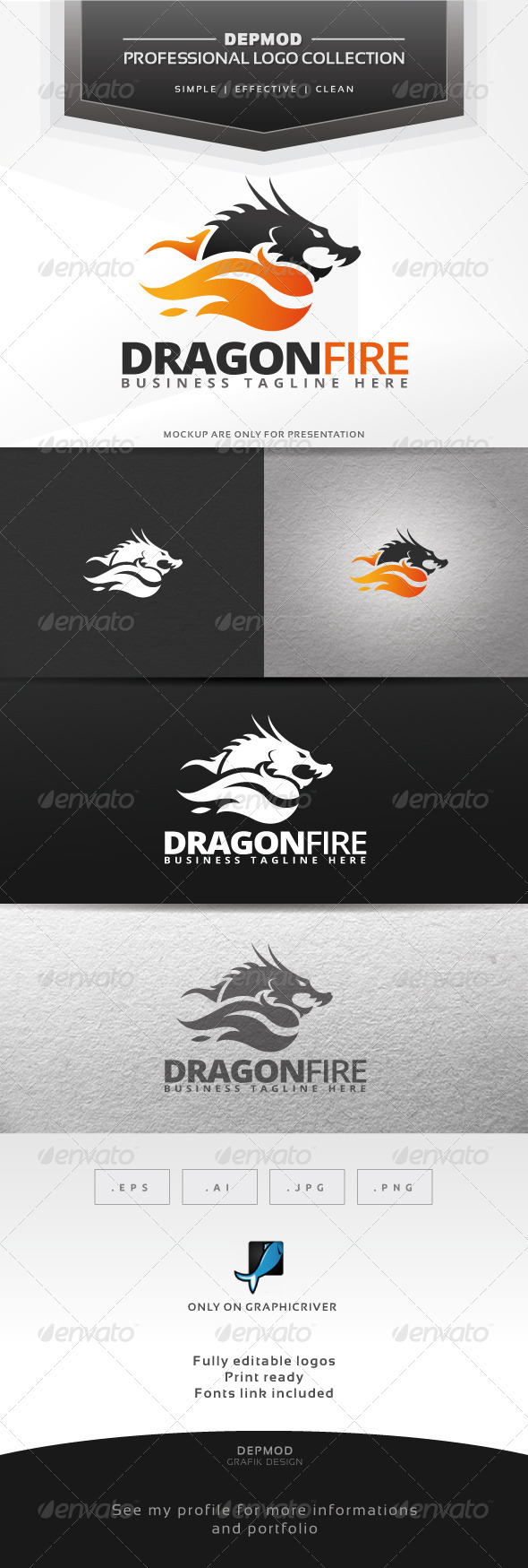 Dragon Fire Logo