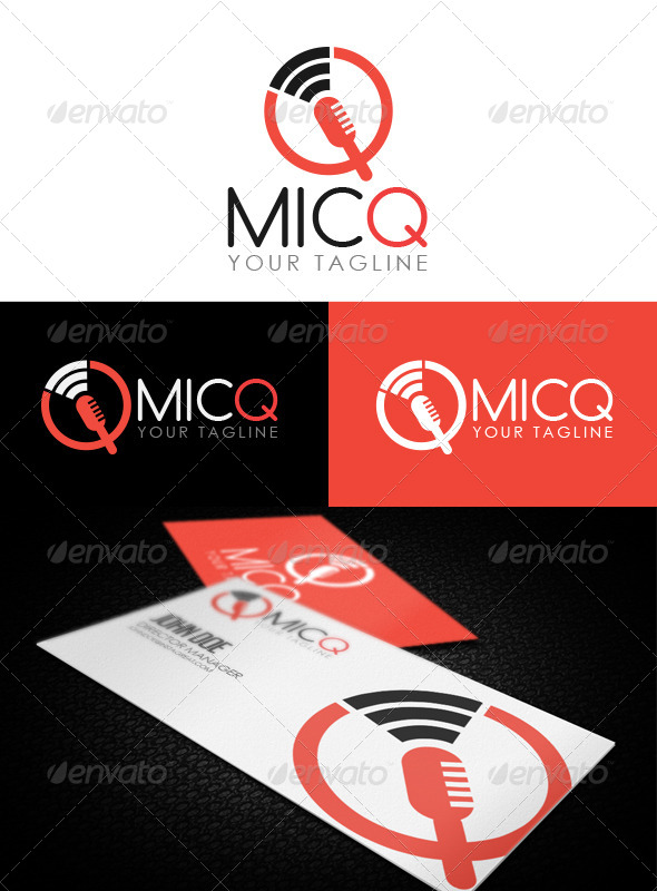 MicQ Logo - Logo Templates