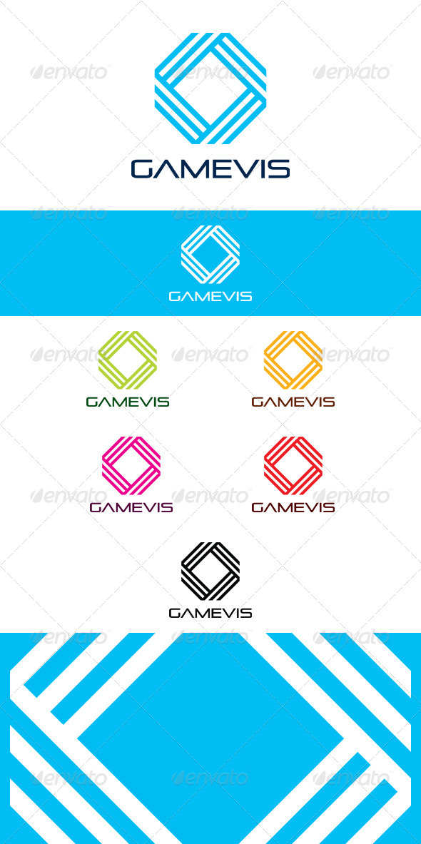 Gamevis - Abstract Logo Templates