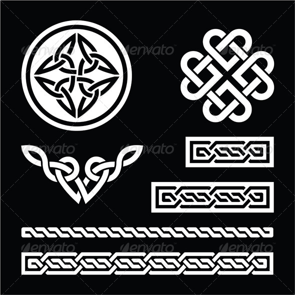 Celtic Knots - People Characters