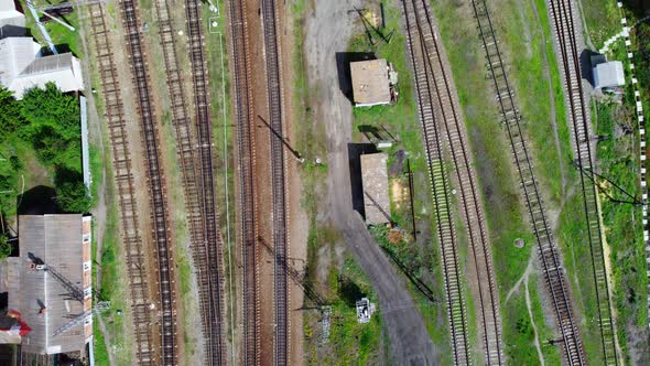 Aerial View of the Railway
