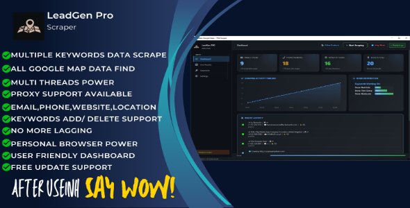 LeadGen | Local Business Discovery Data Software Windows App