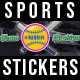 sport baseball stickers - VideoHive Item for Sale