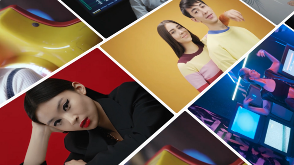 Multiscreen Transitions broadcast-packages template preview