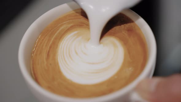 Baristo Prepares Coffee alt