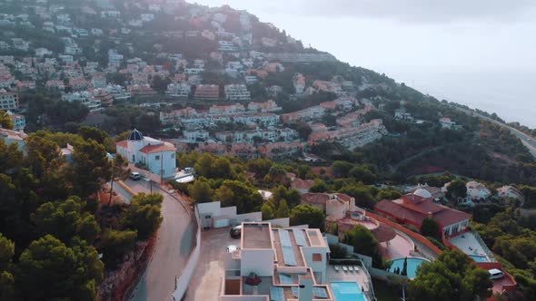 Altea Hills A Tourist Spot In Benidorm Spain Beautiful Holiday Villas And Hills alt