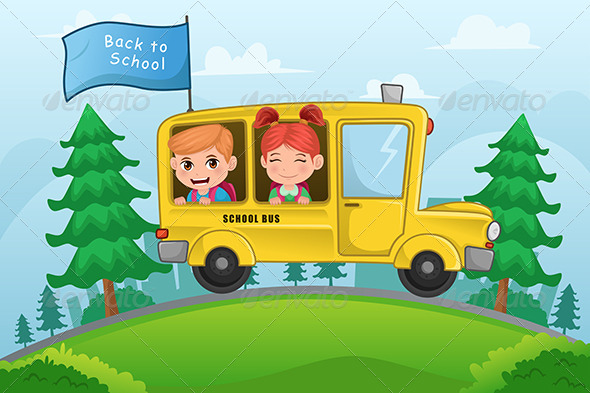 Back to School - People Characters