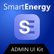 SmartEnergy – Angular Material Admin Dashboard UI Template for Energy Monitoring & SaaS Apps