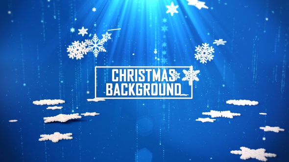 Christmas Blue Background alt