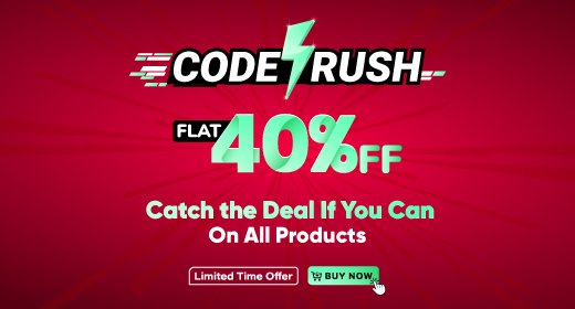 Mega CodeRush Deal | Flat 40% OFF