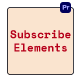 Subscribe Elements - VideoHive Item for Sale