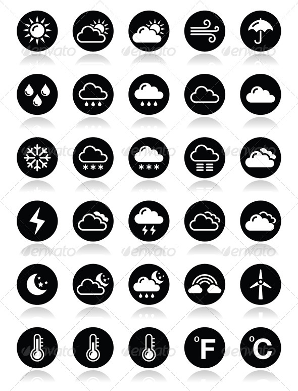 Weather Icons - Seasons Nature