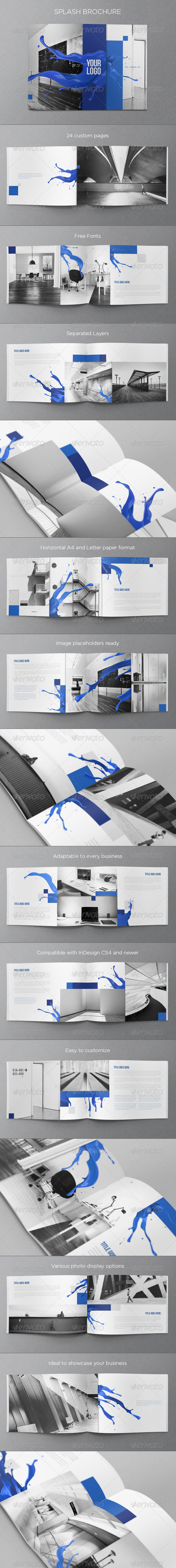 Splash Brochure - Brochures Print Templates