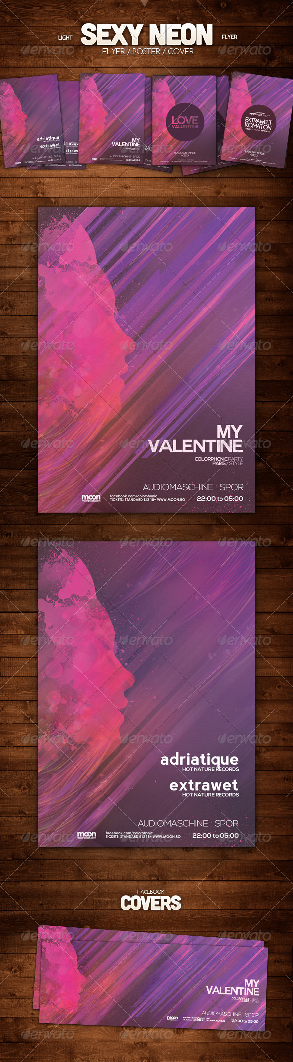Sexy Neon Flyer - Clubs & Parties Events