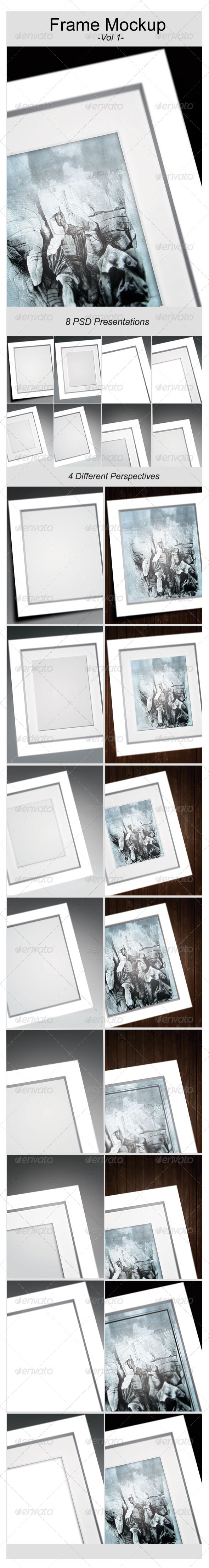 Artwork Frame Mock-Up - Miscellaneous Print