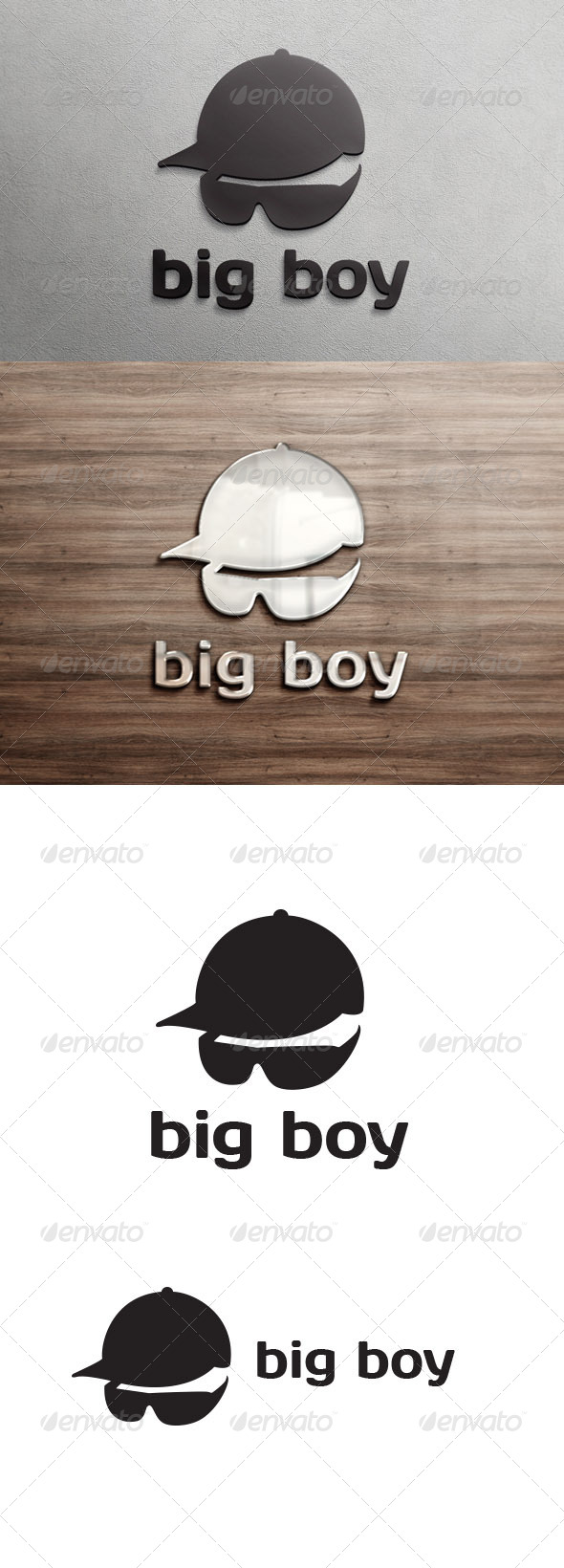 Big Boy Logo Template - Humans Logo Templates