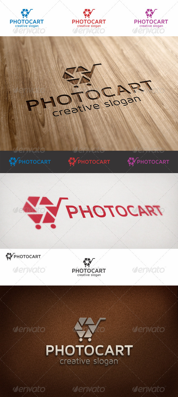 Photo Cart Logo - Objects Logo Templates