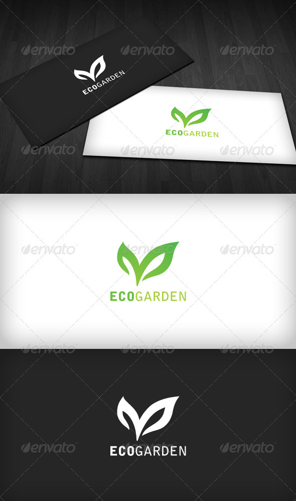 Eco Garden Logo - Nature Logo Templates