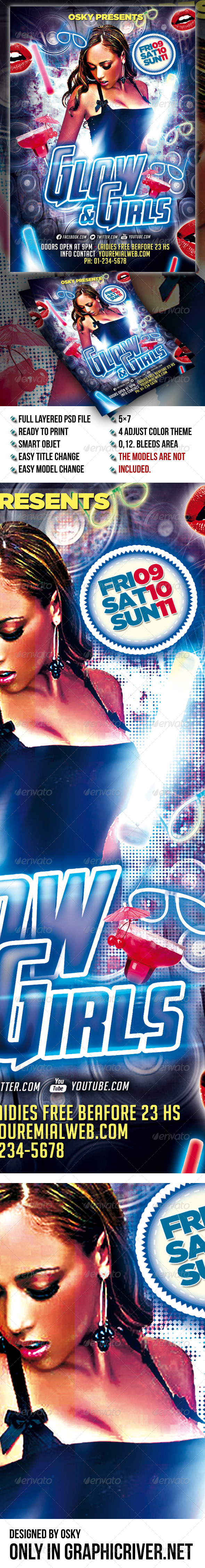 Glow And Girls II - Clubs & Parties Events