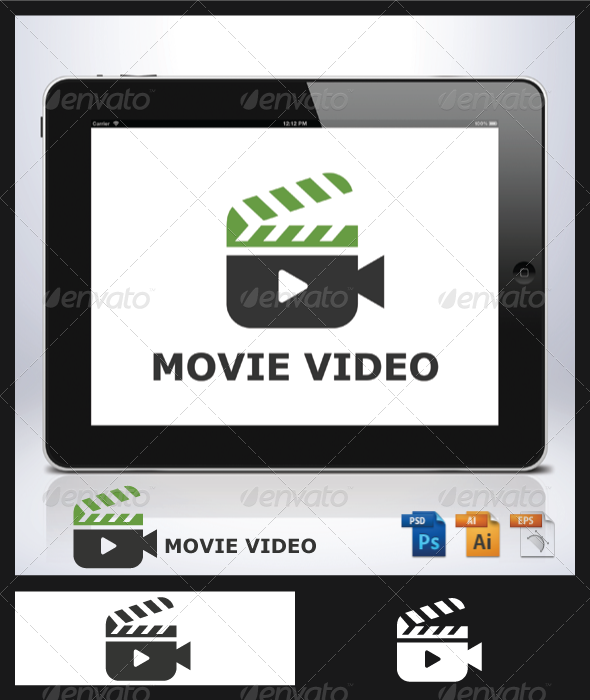 Movie Video Logo - Objects Logo Templates