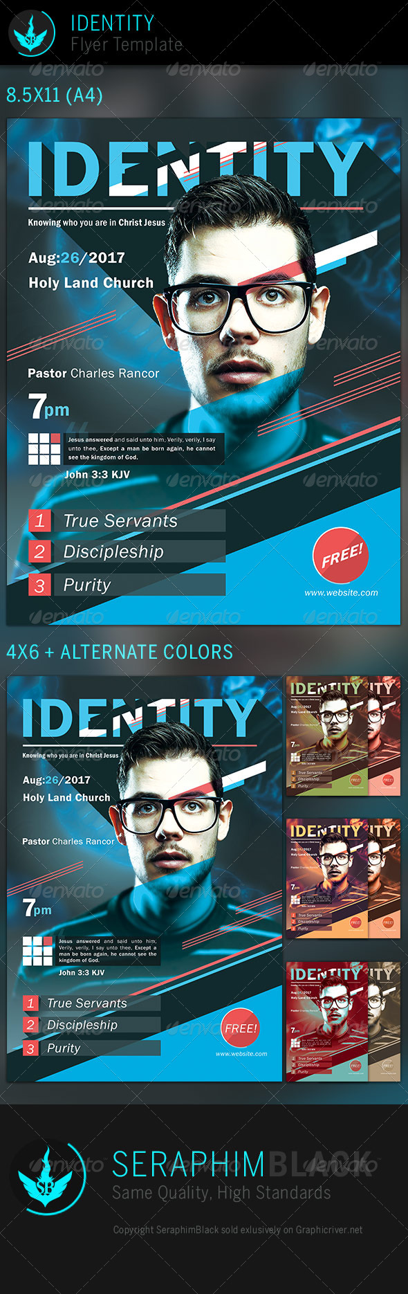 Identity: Church Flyer Template - Church Flyers
