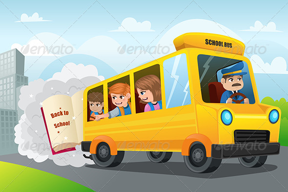 Back to School - People Characters