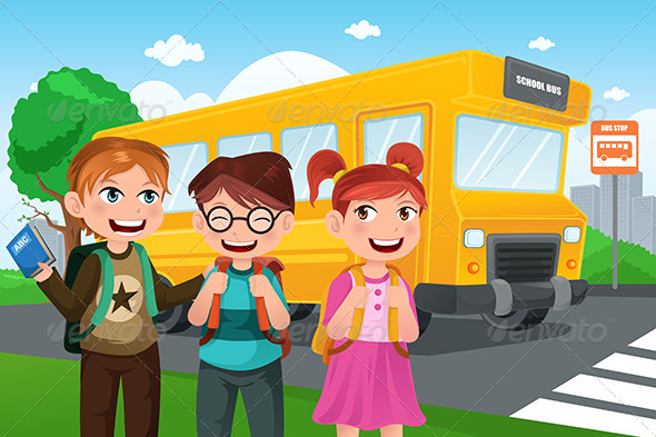 Back to School - People Characters