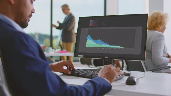 Viewing chart in presentation alt