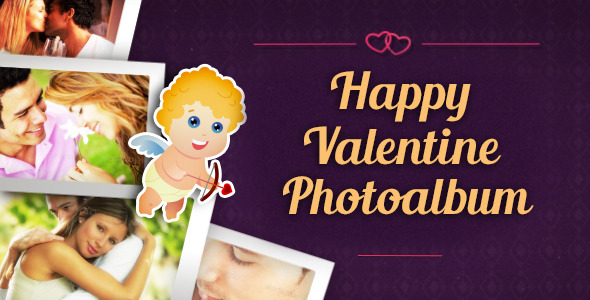 Happy Valentine Photoalbum - VideoHive 6758027