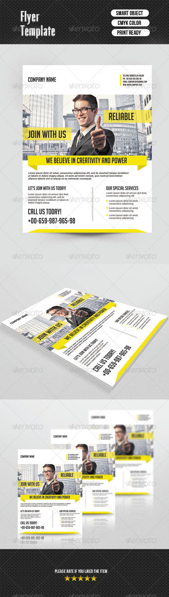 Flyer Template-Business - Corporate Flyers