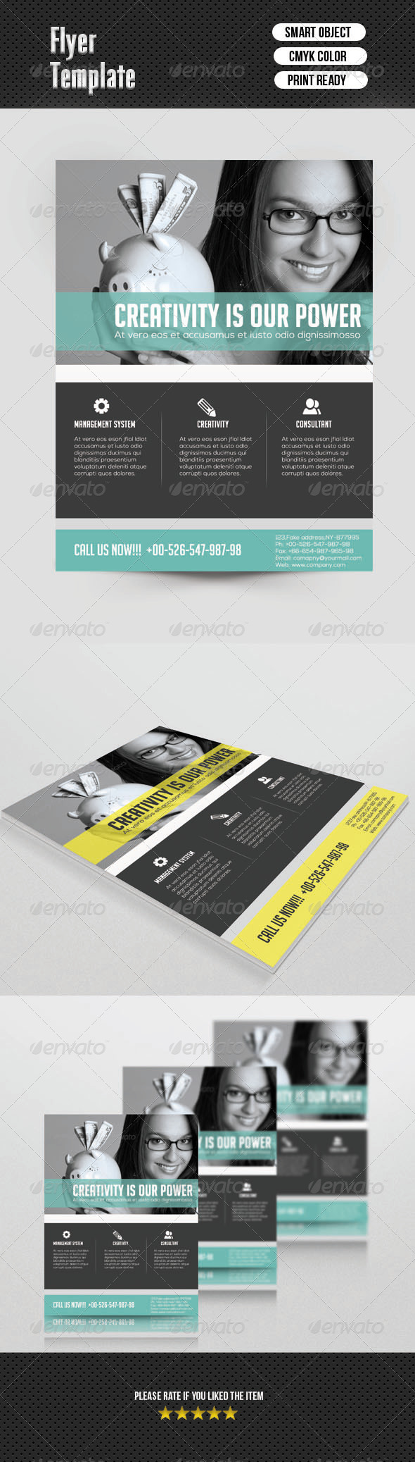 Business Flyer Template - Corporate Flyers