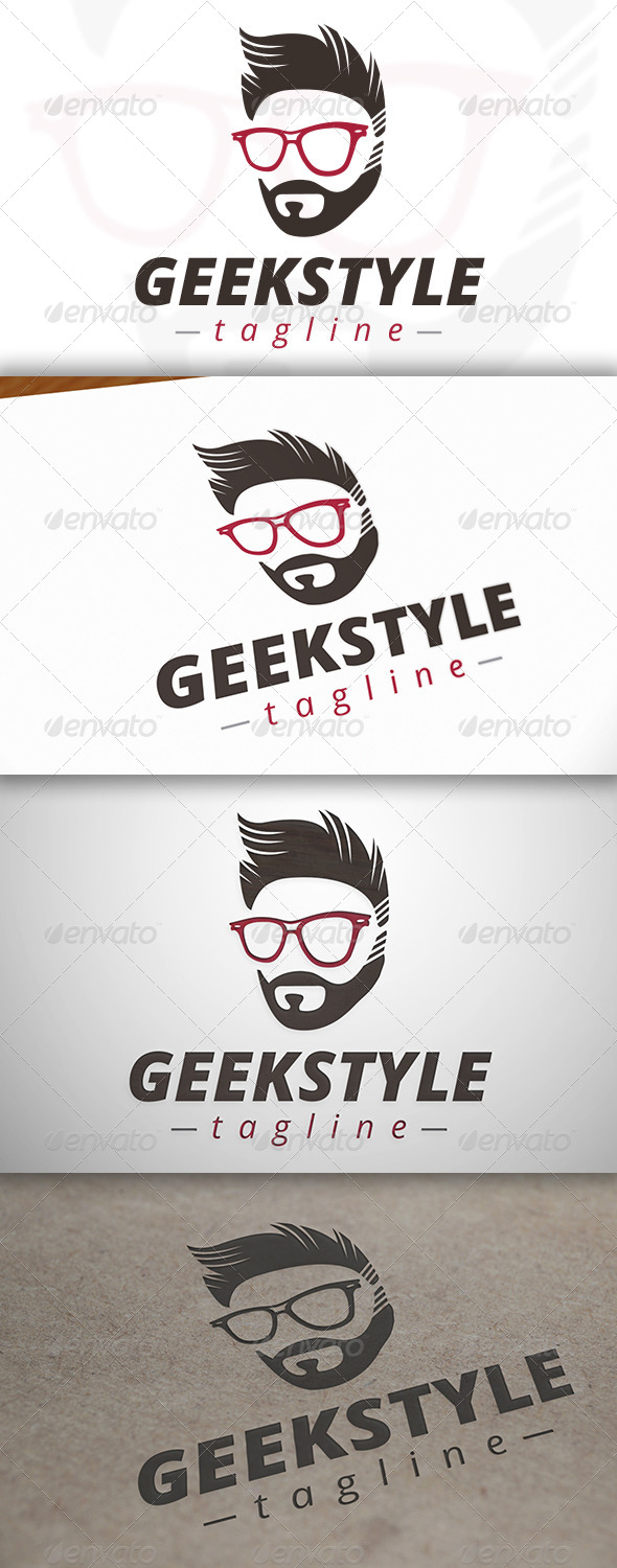 Geek Style Logo - Humans Logo Templates