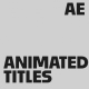 Animtaed Titles - VideoHive Item for Sale